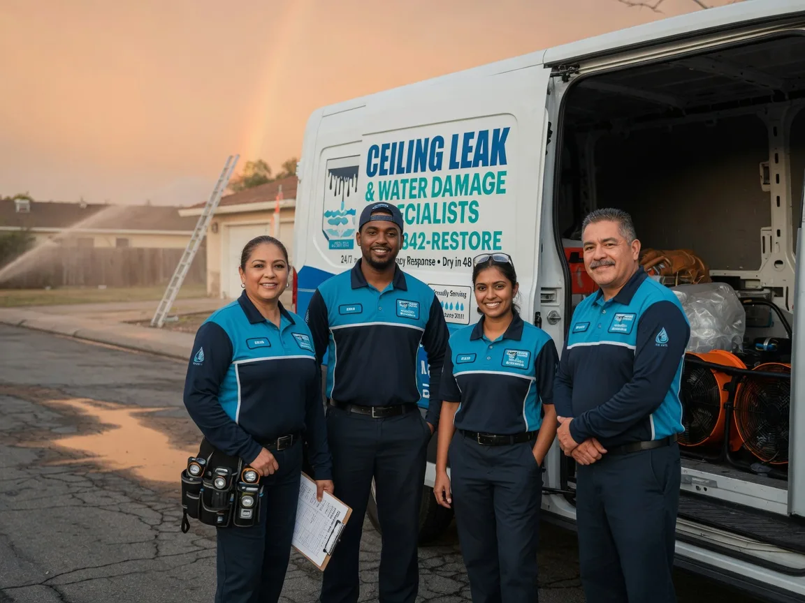 Ceiling Leak Cleanup company in Ryan, OK